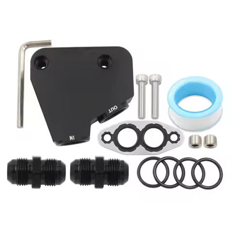 【Price Drop !!】 For GM LS LS1 LS2 LS3 LS6 LS7 LS9 2005-2019 Corvettes C5, C6 C7 Engine Oil Cooler Ad