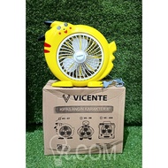 Price per 12pcs 8-inch Character Fans VICENTE Table Fans