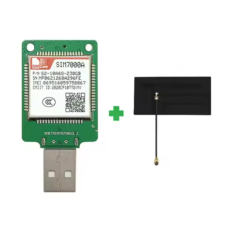SIMcom SIM7000A USB Dongle Core Board LPWA+NBIOT+CATM+GPS SIM7000A Dongle