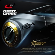 ORI G-TECH fishing reel CAST GAME 101HG Baitcasting Fishing Reel SW Mesin BC With Free Gift