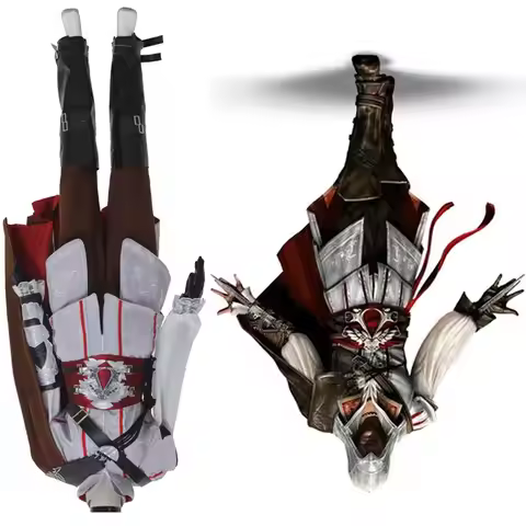 Custom Made Game Ezio Auditore Cosplay Costume Woman's Suit Halloween Cosplay Show Party Outfit