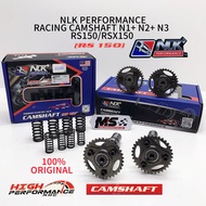 NEW!NLK PERFORMANCE RACING CAMSHAFT HONDA RS150/RSX N1+N2+