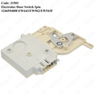 Electrolux EW643 / EW962 / EW521F / EW543F Door Switch / Interlock Switch 1246554008 3 Pin