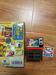 re-ment 果子 盒蛋 懷舊 昭和 家電 no 3 電視機