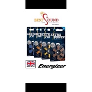 Hearing Aid Battery Extra Power . Size 312 . 100 % Made in U.K Energiser. Price for 1 pack=6 cells.S