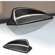for BMW E82 E46 E90 E92 M3 Carbon Fiber Car Shark Fin Antenna Cover Radio Signal Base Compatible wit