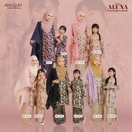 ANGGUN COTTON Baju Kurung Aluna Sedondon Material Dubai Dobby Silk Cutting Riau
