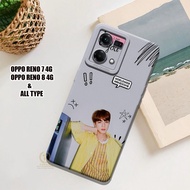 (FA-01) OPPO RENO 7 4G - RENO 8 4G Silicon Procamera Case New boys bts (other type via chat)