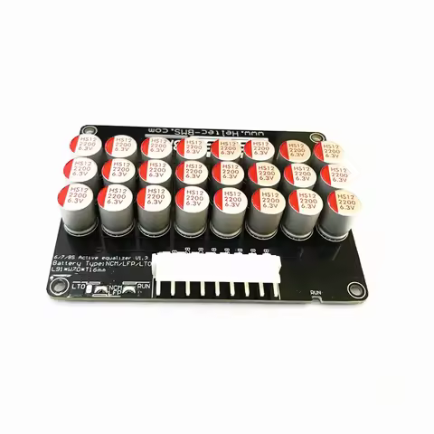 Heltec Active Equalizer: 3S/4S/6S/7S/8S/16S, 5A, for Car Audio, Lithium Batteries, Compatible with C