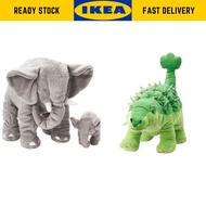 🔥 READY STOCK 🚚 FAST DELIVERY 🔥 IKEA JATTELIK LEDDJUR DINASOUR ELEPHANT SOFT TOY / DINASOR GAJAH PAT