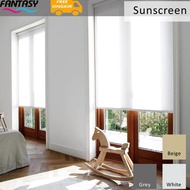 Fantasy Roller Blind Sunscreen 90x160cm Venetian Window Curtains