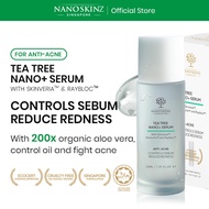 Nano Skinz SG Tea Tree Oil Serum 30ml Anti-acne, Controls Oil, Supports Clear & Healthy Skin