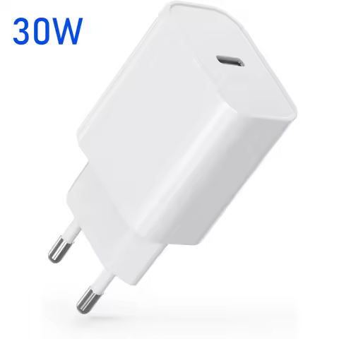1/2 Pcs 30W USB C Charger PD 3.0 Fast Charger Battery Fast Charger Compatible for iPhon Samsun i-Pad