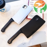 Gn1 shell phone 15 pro max inventive knife pattern drop-proof silicone shell phone 16 15 14 13 12 11