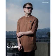 SAMASE KURTA CASUAL 3/4 U172P Kurta 3/4 Sleeve Kurta Men