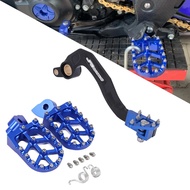 Motosikal CNC Brek Shifter Tuas Pedal Pedal Untuk Yamaha YZ125 YZ250 YZ125X YZ250X YZ125G YZ250G YZ 