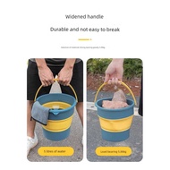 German Car Trash Can Multifunctional Foldable Bin for Car Retractable Car Storage Bin Trash Bag Bin