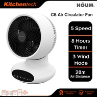 Houm C6 / C8 Air Circulator Fan Table Fan Kipas Meja Circulator Strong Powerful Wind