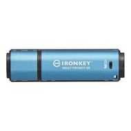 Kingston IronKey Vault Privacy 50 FIPS 197 Certified & XTS-AES 256-bit Encrypted USB Drive for Data 