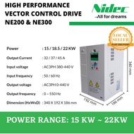 Nidec Control Techniques 15KW 20HP Inverter NE300 3 phase VFD (ABB/Schneider/Mistubishi/Yaskawa/Teco/Delta)