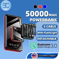[LATEST] Mini Powerbank 50000mAh Digital Display Powerbank With Light Dual USB Portable Power Bank S