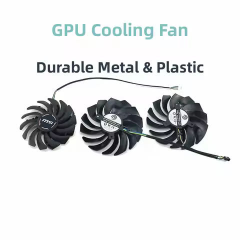 PC VGA Cooling Fan for MSI RTX 2080 TI GAMING X TRIO 2070 SUPER Graphics Video Card Cooler PLD09210S