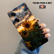 HP New Flower Case - Latest Tecno Pova 6 NFC Softcase - Tecno Pova 6 NFC Phone Case - Tecno Pova 6 N