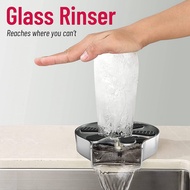 Faucet Glass Rinser for Stainless Steel Sink Cup Washer Baby Bottle Washer Cup