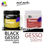 Mont Marte Gesso Universal Primer 500ml White/Black