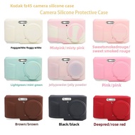 Silicone Camera Case with Lens Cover for Kodak FZ45, Soft Protective Skin Cover, Shockproof Anti-Scr
