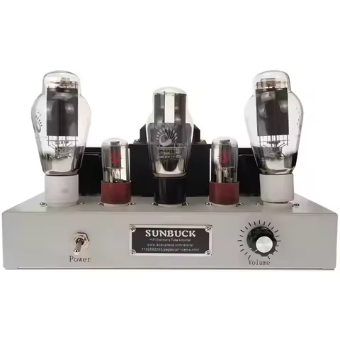 SUNBUCK 5U4G 6SN7 2A3 Vacuum Tube Amplifier Single Ended point to point welding 2.0 stereo 10W 2A3 E