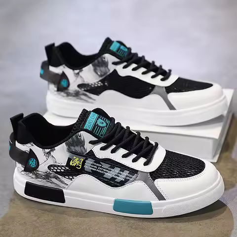 Big Size47 Luxury Men Running Shoes Skateboard Comfy Anime Casual Sneakers Men Skateboard Big Size T