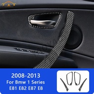 Car Interior Accessories For BMW E87 1 Series E87 E82 E88 2008-2013 Carbon Fiber Door Handle Interio