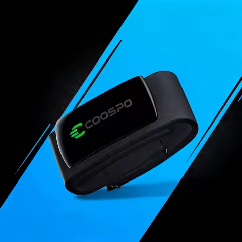COOSPO H9Z Rechargeable Heart Rate Monitor Chest Strap Bluetooth5.0 ANT+ HR Sensor HRM IP67Use For G