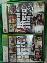 xbox360 GTA V+GTA IV 一隻80，兩隻120