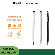 2-in-1 Stylus Pen Stylus Pen Stylus Ballpoint Pen Custom logo Writing/