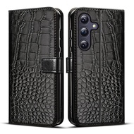 For Samsung Galaxy A36 5G case, with Card Holder Magnetic flip leather shockproof wallet phone cover