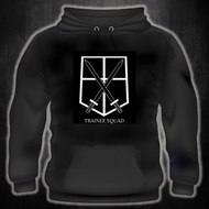 AOT TRAINEE SQUAD Printed hoodie unisex