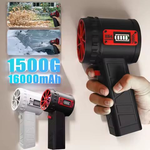 X64 Mini Turbo Fan Thrust 1500G Wind Speed 240km/h Car Violent Blower Handheld Turbo Jet Fan Brushle