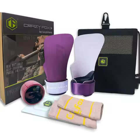 Protective Chalkless Hand Grips Pull up Bar Calleras Gym Cross Training for Weightlifting Gymnastics