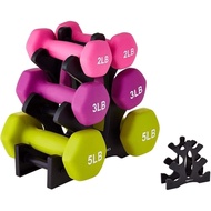 Oumefar 23x22.5x8.5cm Weight Rack 3 Tier Dumbbell Rack(Dumbbells not Included), 3 Tier Dumbbell Brac