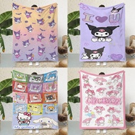 Thick Cartoon Kids Flannel Blanket Kindergarten Office Nap Aircon Throw