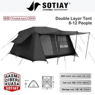SOTIAY Aluminum Alloy Portable Foldable Picnic Table Camping Tent Automatic Waterproof Glamping Tent