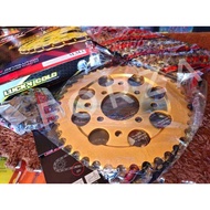 RAIDER 150 Fi GOLD CHAIN SPROCKET SET 14/43 14/41 428H Reborn New Old Raider150 Osaki