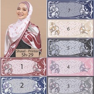 SHAWL ARIANI TUDUNG SHAWL ARIANI SATIN CHIFFON