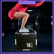 [CUTICATE] 3 Gift Wood Agility Practical Physical Training Plyometric Box