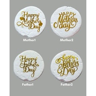 FATHERS DAY 12pcs + 1 MOTHERS DAY FATHERS DAY MINI TOPPERS FOR BENTO CUPCAKE CHEESECAKE MUFFIN