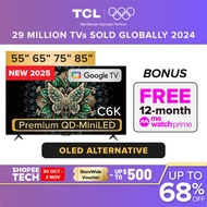 NEW | TCL TV C6K  Premium QD-Mini LED |  4K UHD  |  55 65 75 85 inch  | 144Hz VRR | ONKYO 2.1 System