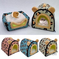 RUNNY Hamster Sleeping Bed House Small Animal Hideaway Winter Warm Play Tent Bedding Habitat Decor f