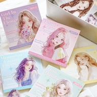 ENWEI 30 Pcs [Heartbeat Paradise Series] Lovely Journal Stickers Mist Surface PET Sticker Paper Scra